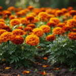 Mixed color Jafri marigold flower seeds for bright home garden blooms